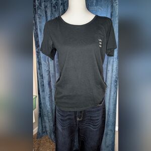 Vans Black Short Sleeve Tee Y2K